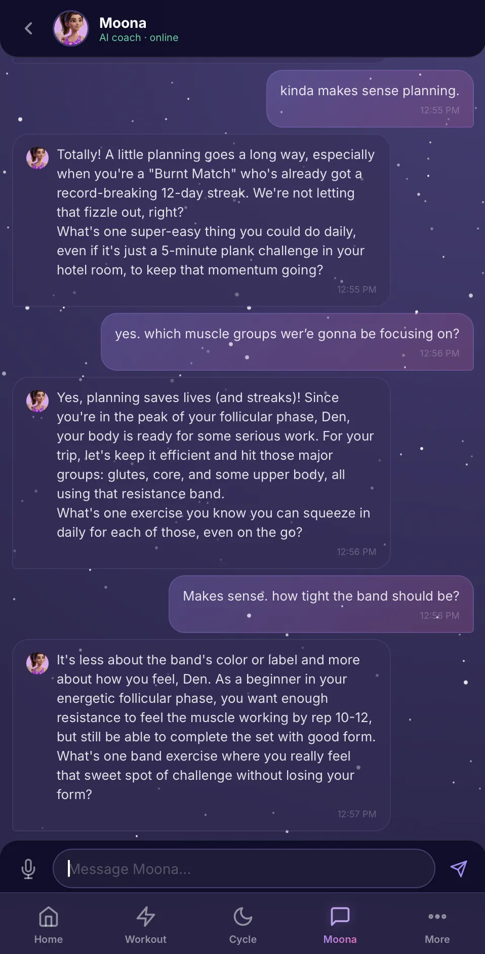 AI Coach Chat