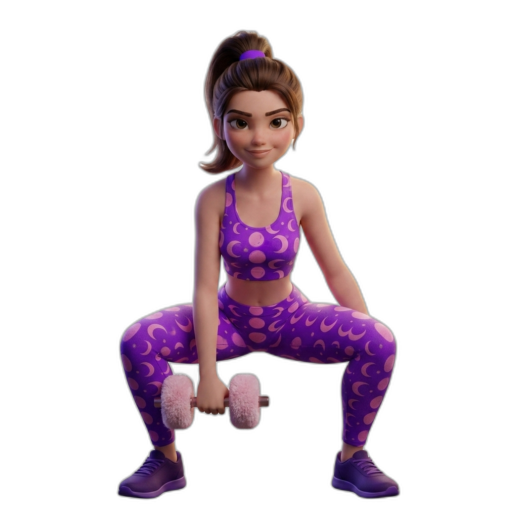 Moona squatting
