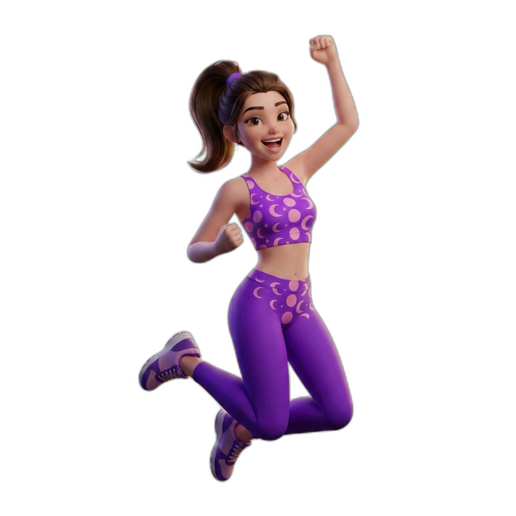 Moona jumping