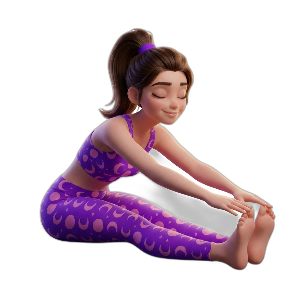 Moona stretching